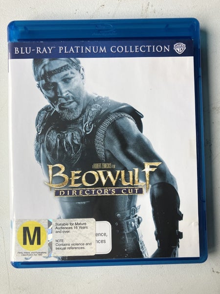 Beowulf Blu Ray (Director's Cut)
