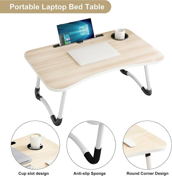Laptop Bed Table with Drawer Carousel 1