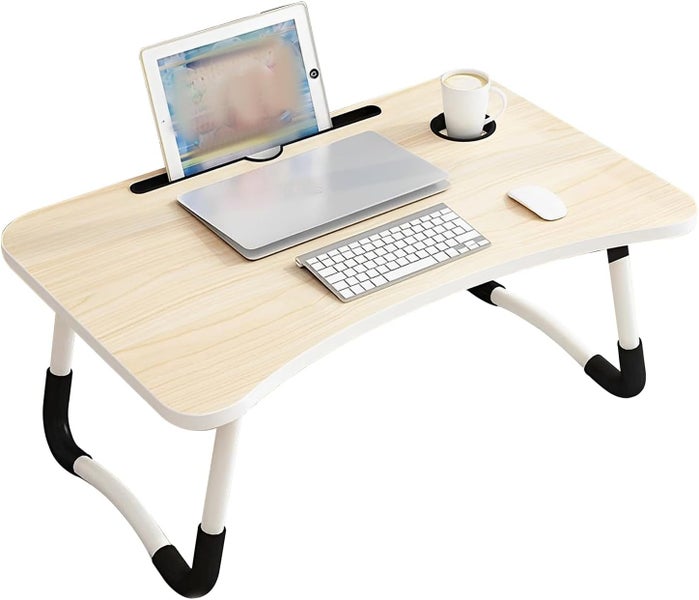 Laptop Bed Table with Drawer Carousel 2
