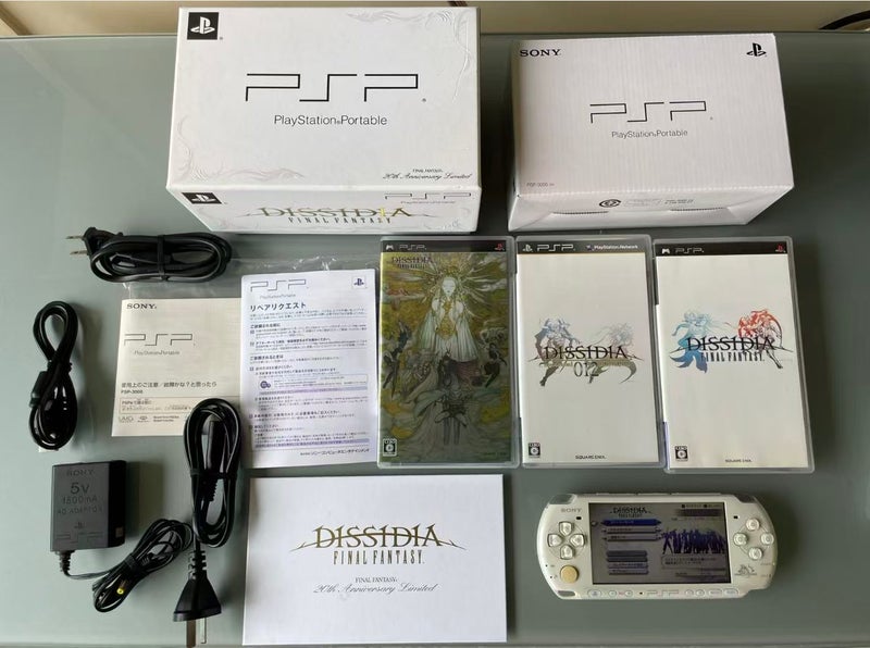 Rare! Boxed PSP3000 Final Fantasy Dissidia Ltd Edition Full Kit 6.60 PRO-C 64G Carousel 1