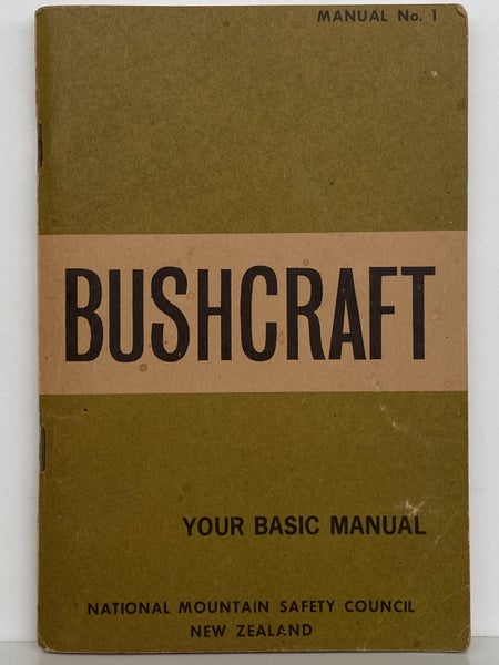BUSHCRAFT: Your Basic Manual No.1 1968 1st edition Carousel 2