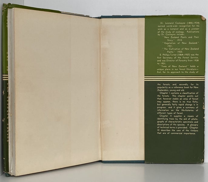 THE TREES of New Zealand by L. Cockayne and E. Phillips Turner 1950 1st edition Carousel 10