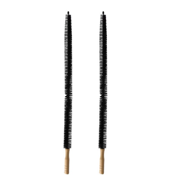 2 Pcs Dryer Cleaner Vent Brush, Long Flexible Dryer Vent Cleaner & Refriger Carousel 1