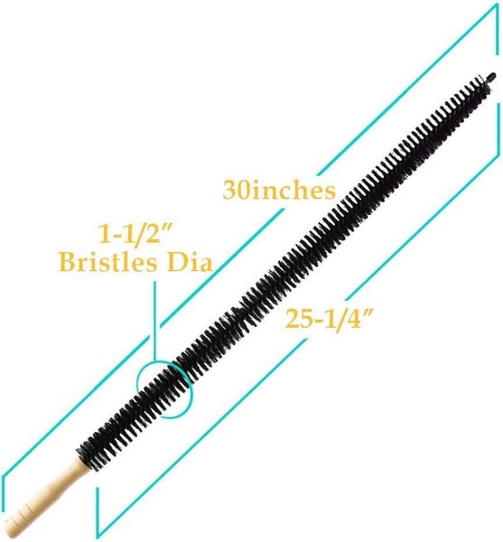 2 Pcs Dryer Cleaner Vent Brush, Long Flexible Dryer Vent Cleaner & Refriger Carousel 2