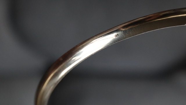 9ct Gold Bangle - Vintage - 30.73 gm - Papamoa64684536809729112