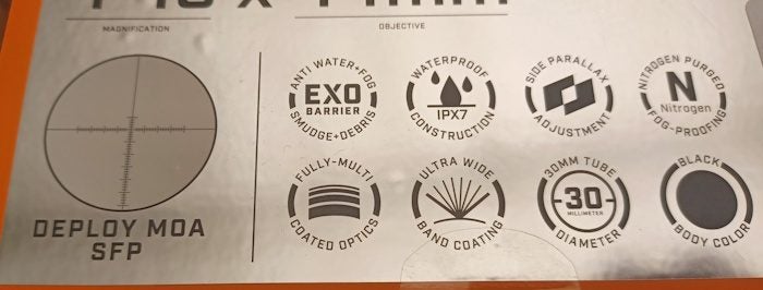 Rifle scope. New in Box. Bushnell Nitro 4-16 x 44 with DEPLOY MOA SFP reticule64595664863489113