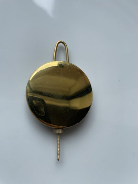 Antique Clock Brass Pendulum with Bobwire 35mm P-1, 43mm P-2, 54mm P-3 Carousel 2