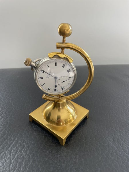 TWO STYLES OF Brass Hunter Case Pocket Watch Display Stand, TWO OR SINGLE ARMS Carousel 2