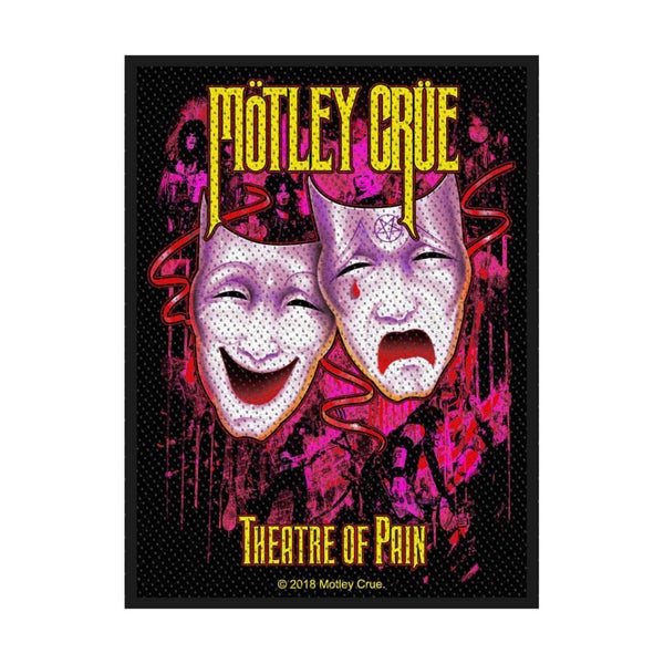 Motley Crue Theatre Of Pain Patch Carousel 1
