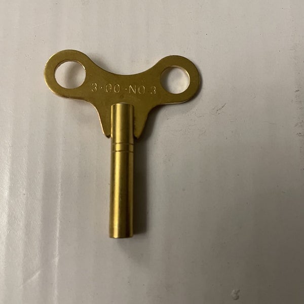 Choose ONE from 21 Different Sizes of Brass Butterfly Clock KEY 000 to 18