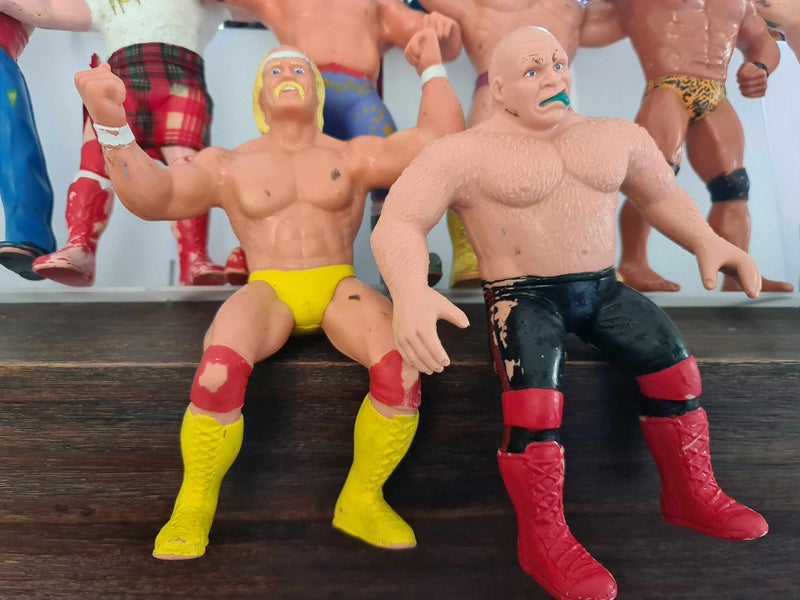 XFactor 71 comic book plus 8 ljn wwe retro action figures from 80s macho hulk64596084248193112