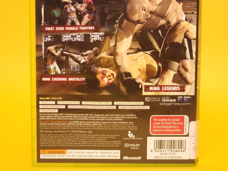 Supremacy MMA - 2011 Xbox 360 Carousel 7