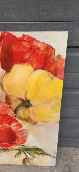 Large Mounted Print on MDF - Poppies Carousel 3