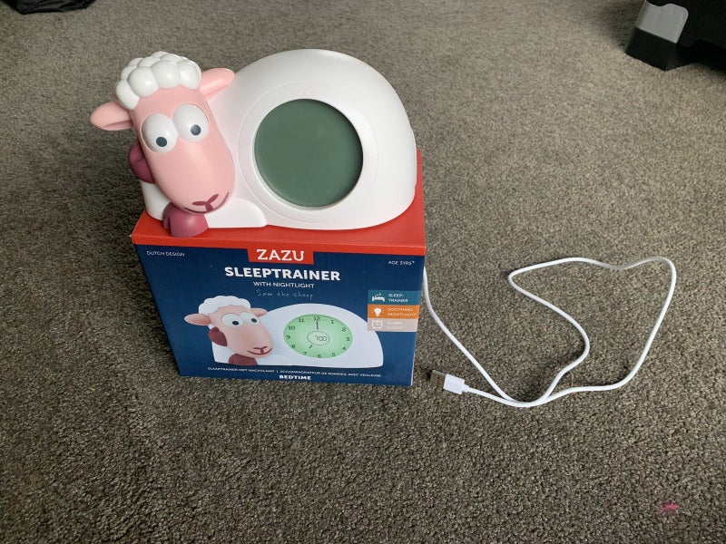 Zazu Sleep Trainer Clock Carousel 1