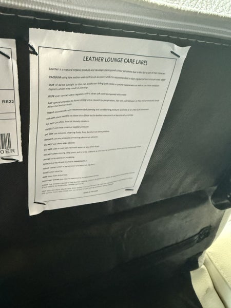 Nick Scali Snow White Leather Powered Recliner Armchair Carousel 12