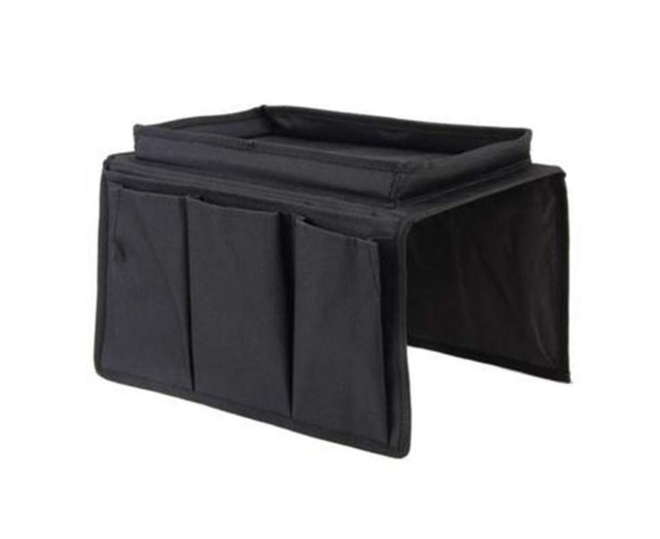 Sofa Armrest Fabric Organiser Side Pouch Storage Bag Damp Proof Double Sided Carousel 1