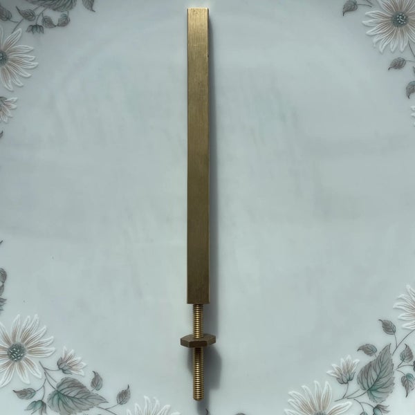 Long Case Clock Pendulum Flat & Nut – 6.5” Carousel 1