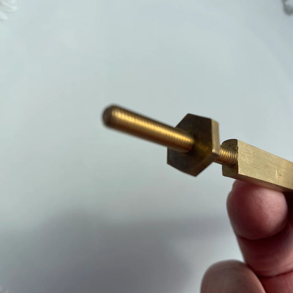 Long Case Clock Pendulum Flat & Nut – 6.5” Carousel 2