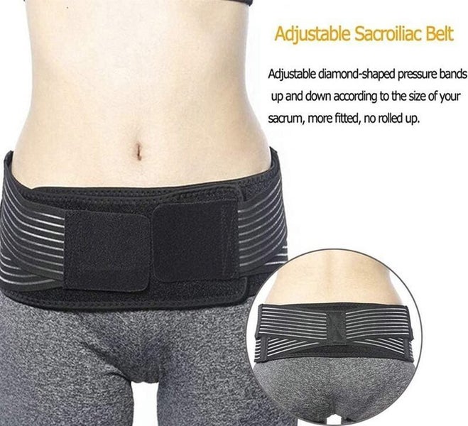 Sacroiliac Si Hip Belt Pelvic Brace Lumbar Lower Back Support Carousel 2