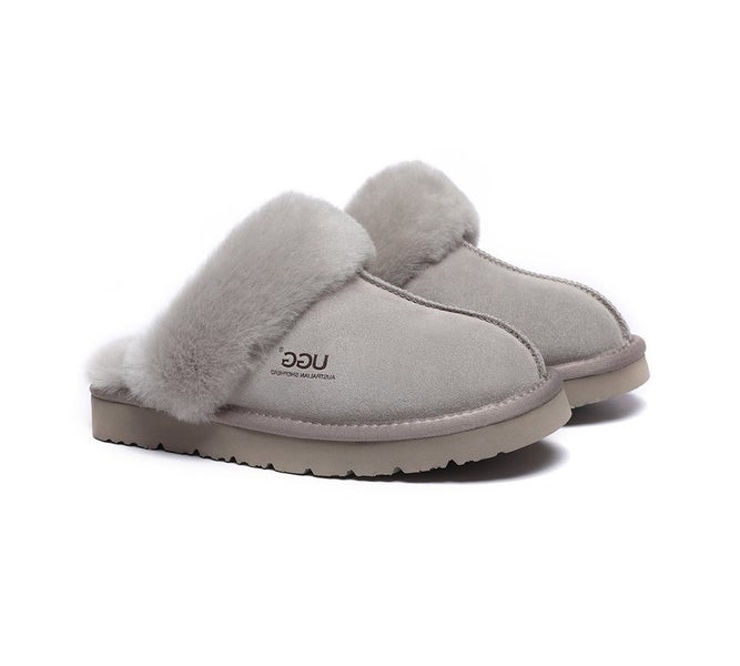 UGG Slippers Australia Premium Sheepskin Women Muffin Slipper Special Carousel 1