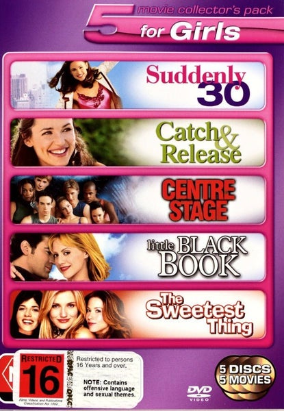 Suddenly 30 / Catch & Release / Centre Stage / Little Black Book / The Sweete... Carousel 1