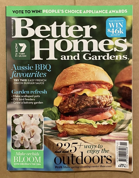 AUSTRALIAN BETTER HOMES & GARDEN magazine NOVEMBER 2025 Carousel 1