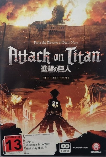 Attack on Titan: Collection 1 - 2013 (DVD) Carousel 1