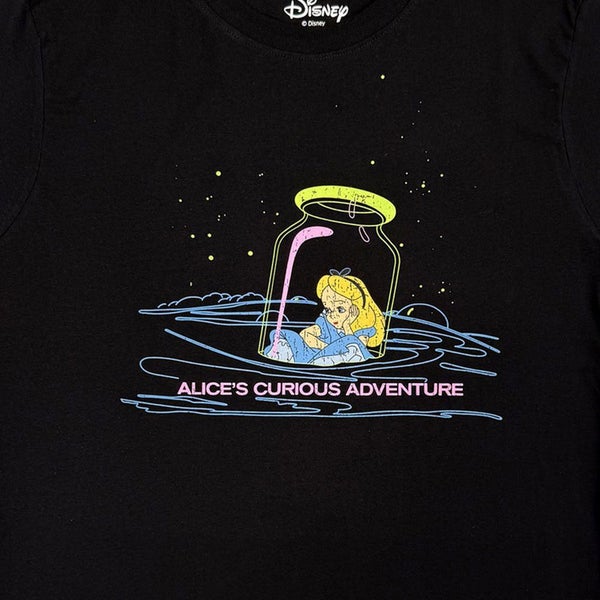 Disney Wonderland Alice's Curious Adventure T Shirt Carousel 2