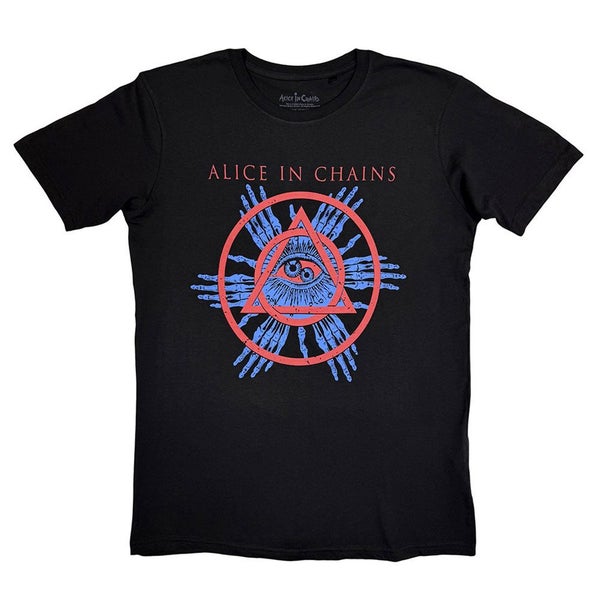 Alice In Chains Circle Triangle T Shirt Carousel 1