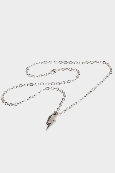 David Bowie Pendant Necklace Flash Band Logo Ziggy Stardust Official Metallic Carousel 4