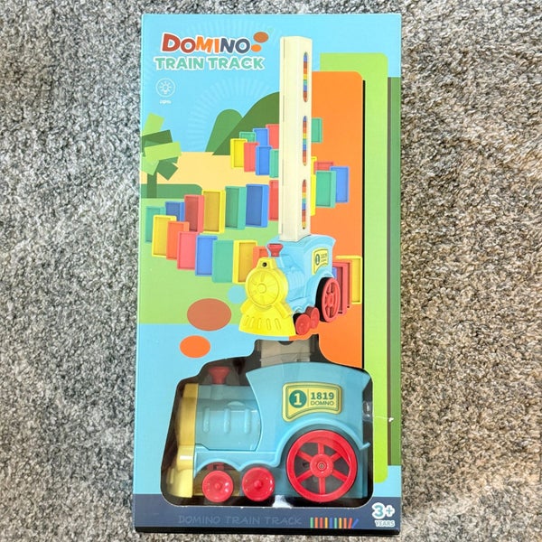 Automatic Domino Train Track Toy Set for Kids (3+ Years) Carousel 1