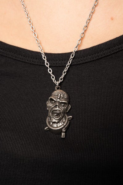 Iron Maiden Pendant Piece of Mind Eddie new Official Alchemy Necklace Carousel 2