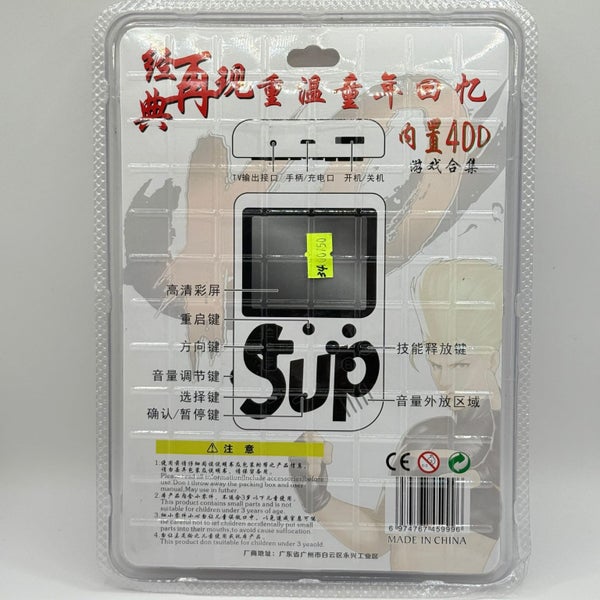 Sup Handheld Retro Gaming Console 400 Classic Games & 2-Player Carousel 2