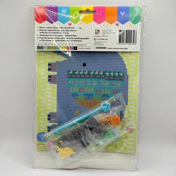 Hinkler Crystal Creations Cute Elephant Diamond Painting Kit (3500+ Crystals) Carousel 2