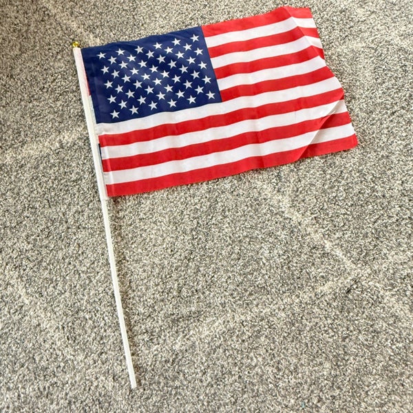American Flag Handheld Stick Flags Carousel 1