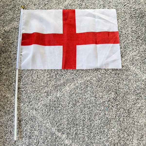 England Flag Handheld Stick Flags (12 Pack) Carousel 1
