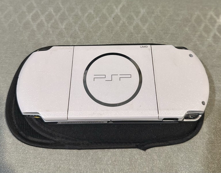 PSP 3000 – Pearl White | 64GB | Fully Set Up64617445265027112