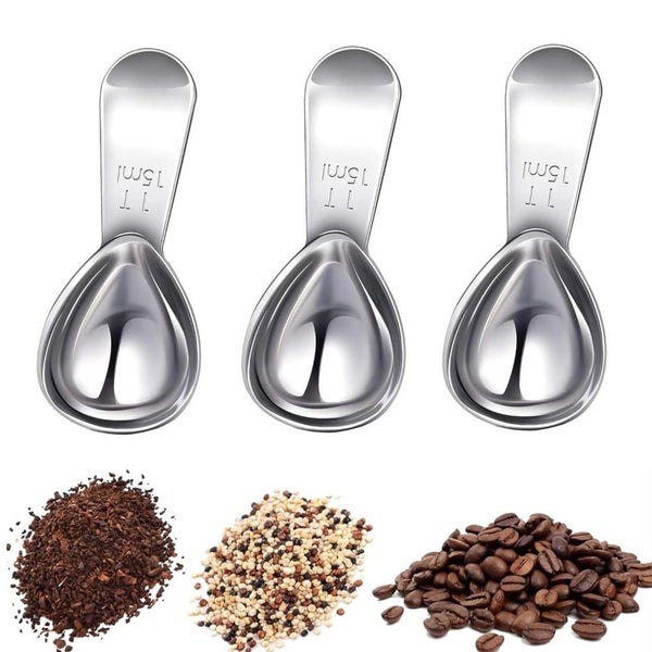 3PCS Coffee Scoop 15ml , 1 Tablespoon Measuring Spoons, Ergonomics Design C Carousel 1