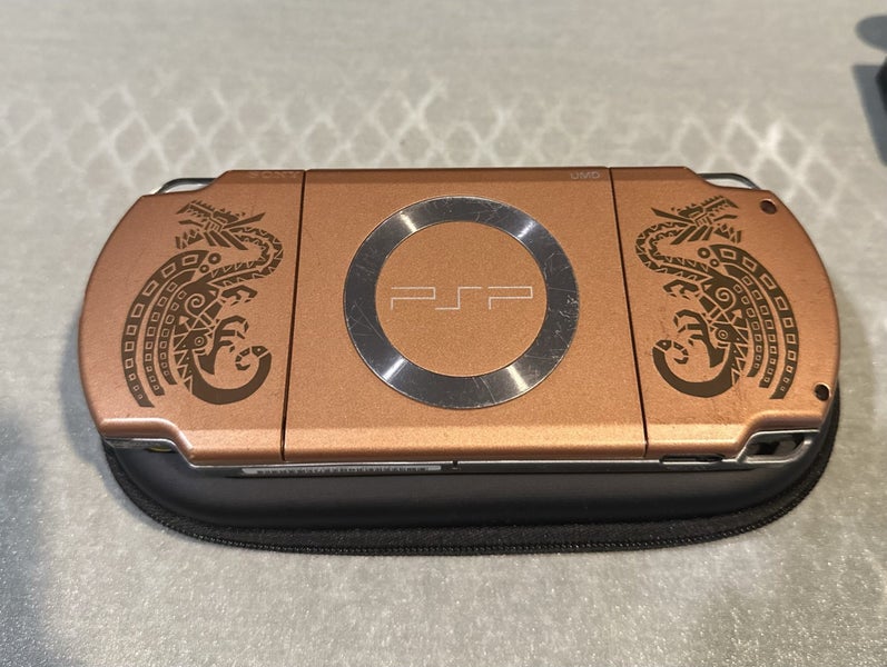 PSP 2000 – Monster Hunter Edition (Bronze) | 64GB | Fully Set Up64617042741251112