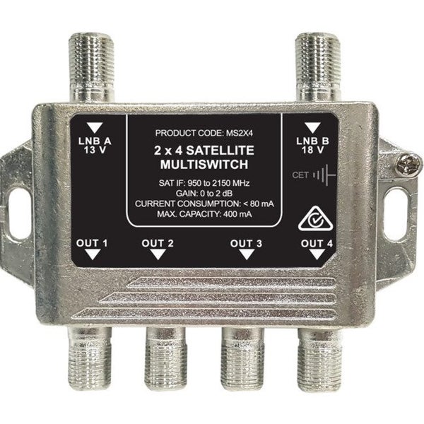JONSA Multiswitch 2 Wire 4 Out Foxtel Approved F30931 Carousel 1