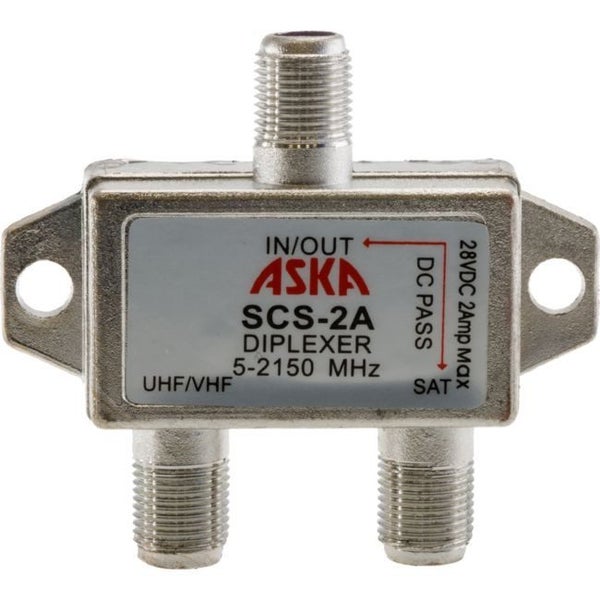 Satellite And Fta Diplexer F' Type Free To Air Combiner Carousel 1