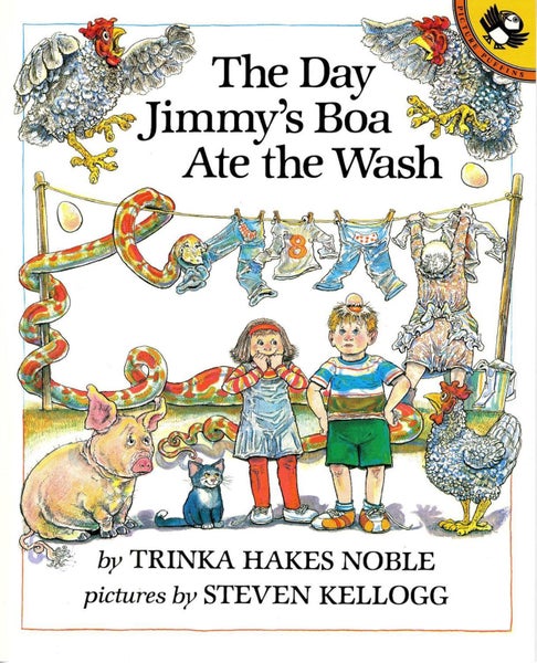 The Day Jimmy's Boa Ate the Wash by Trinka Hakes Noble - Paperback Carousel 1