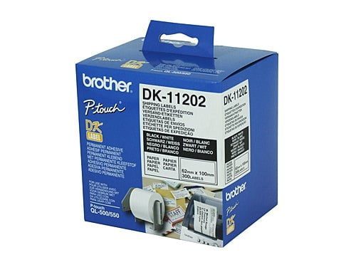 Brother DK 11202 Address Label 62 x 100mm Carousel 1