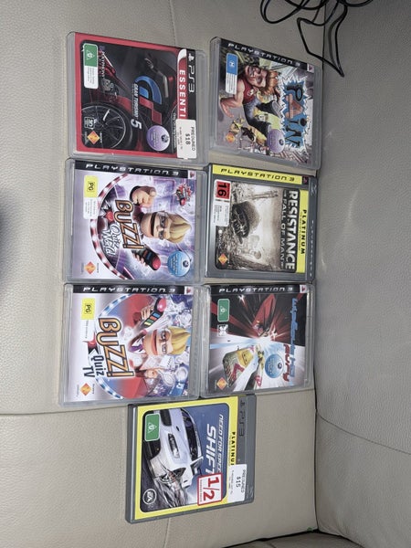 PS3 Mega Bundle huge estate lot $1 reserve must pick up Carousel 2