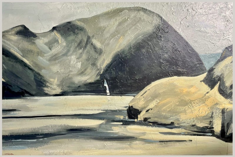 'The Keyhole - Piha' Original Artwork by NZ artist Stu Duval Carousel 1