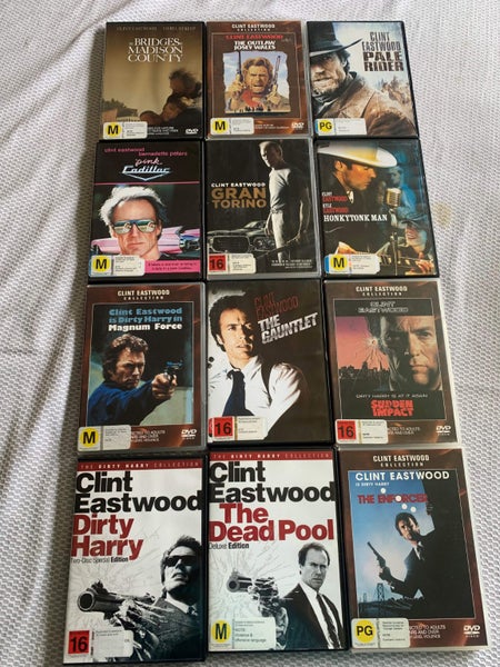 Bulk DVD Bundle 6 - Clint Eastwood Dirty Harry Collection and Others64712802268674110