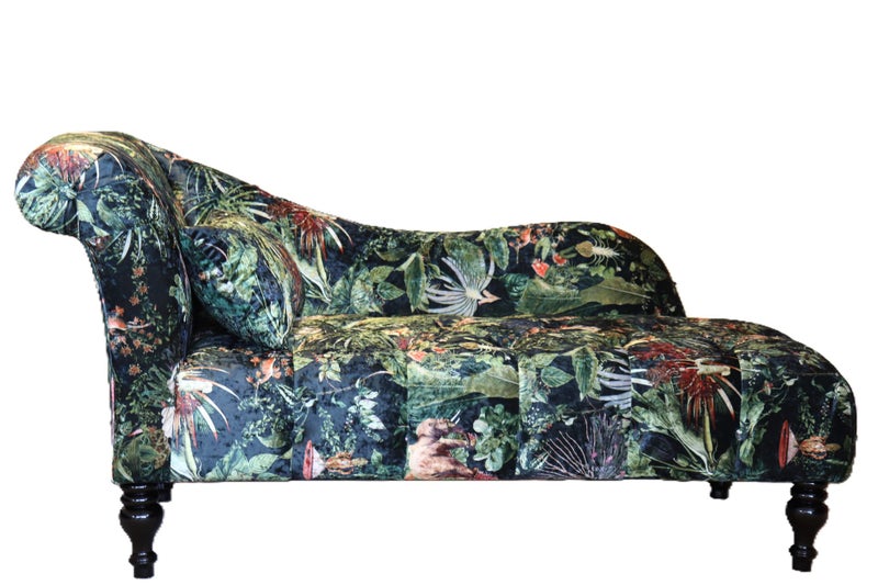 TNC Patchwork Chaise Chair, 830L-88C Carousel 5