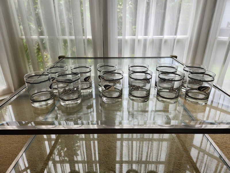 12 Coca cola All Blacks tumblers Carousel 5