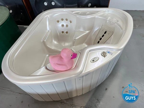 Hot Spring 2 Seater Portable Spa - Solana TX Triangle - Plug & Play Carousel 2