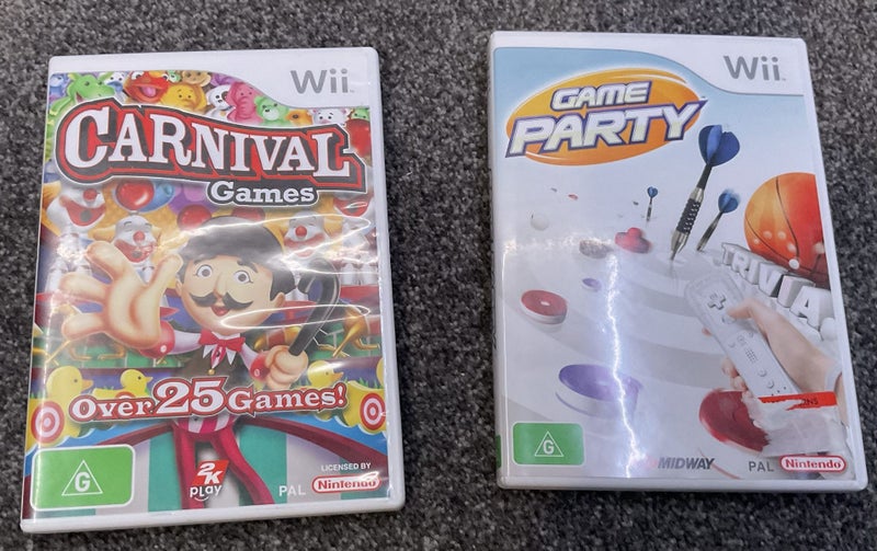 Wii Games - Party Games 2 pack Carousel 2